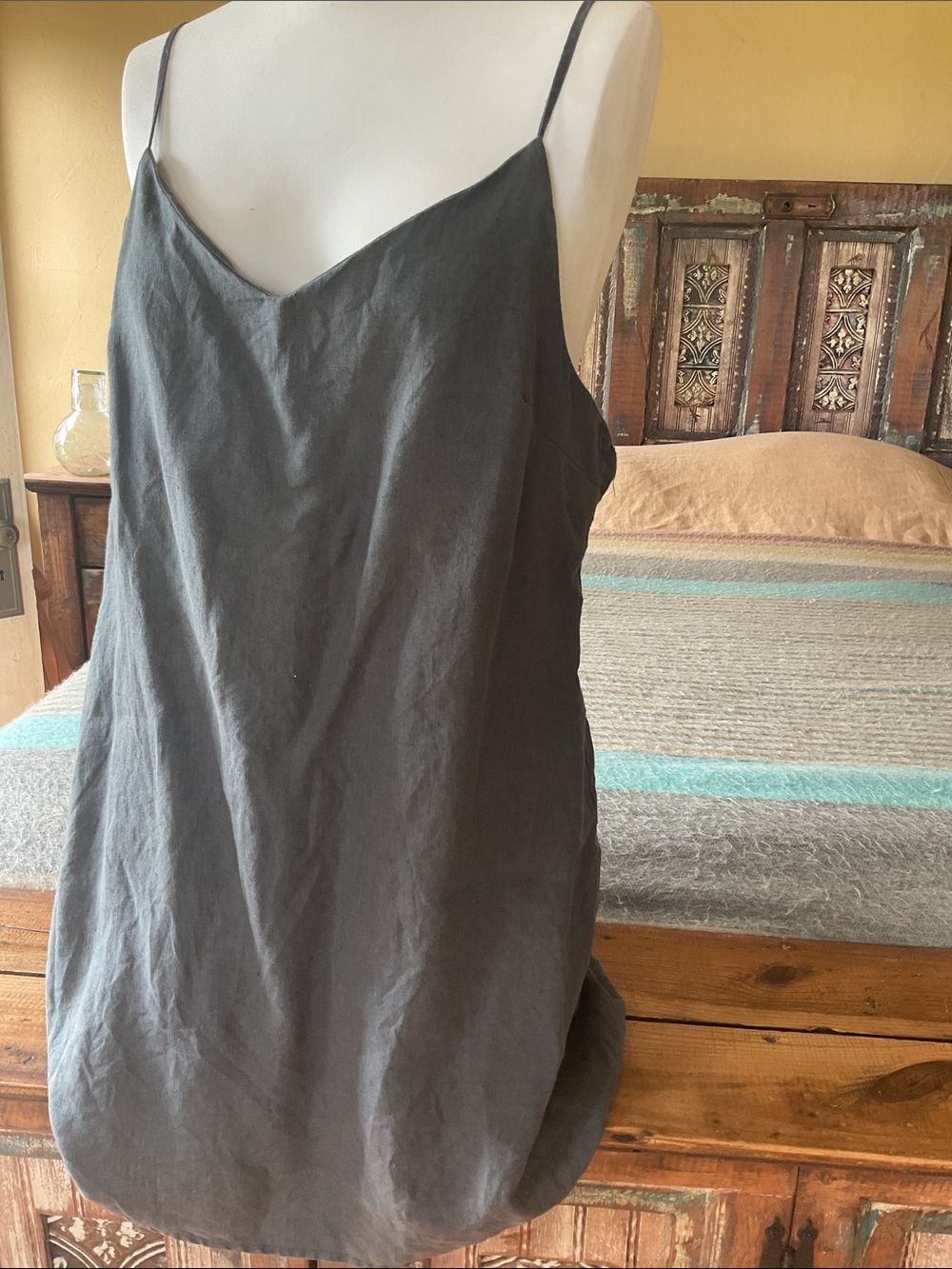 Linen Slip Dress in 2 Colors